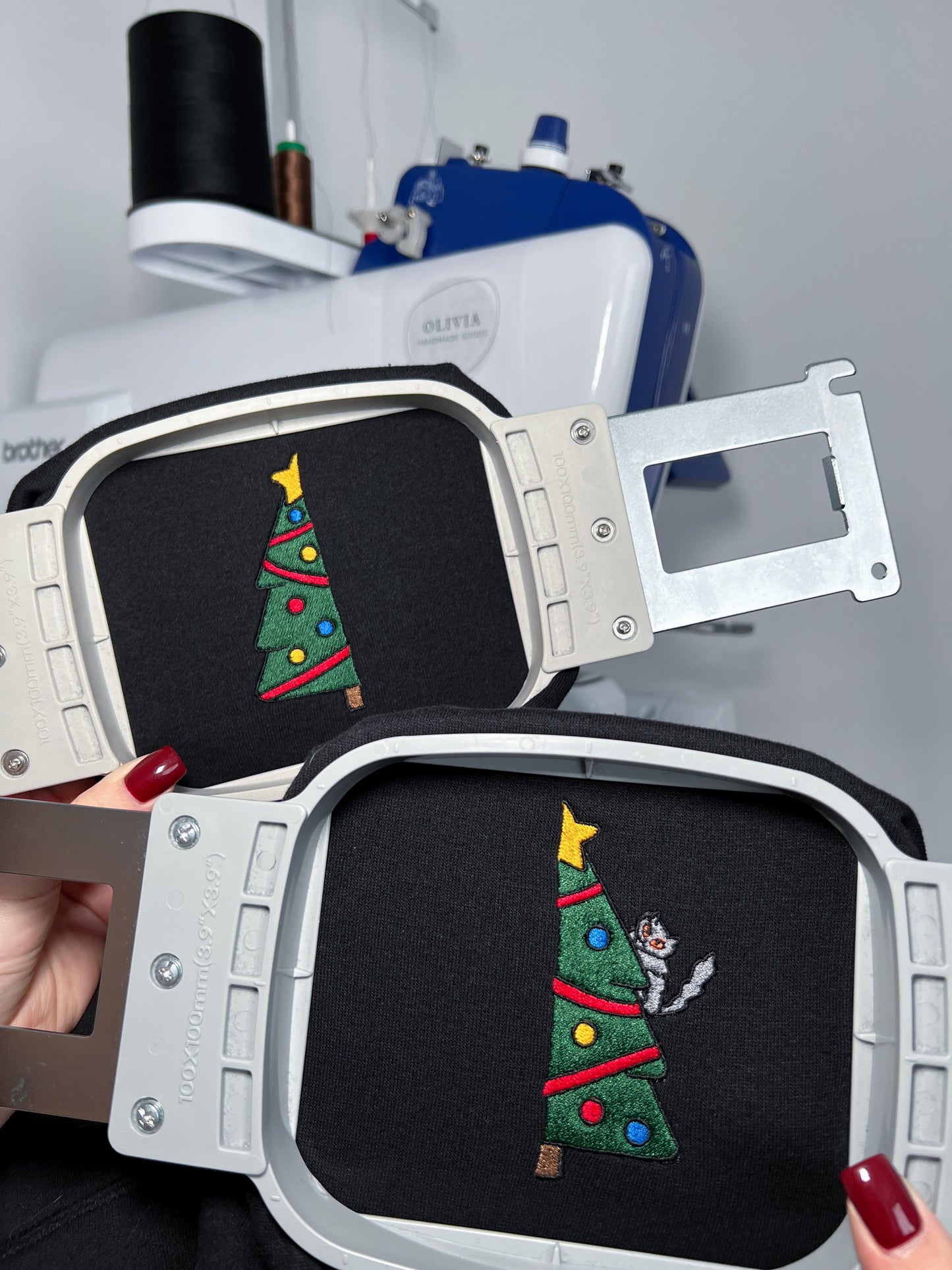 MATCHING CHOINKI ŚWIĄTECZNE KOT