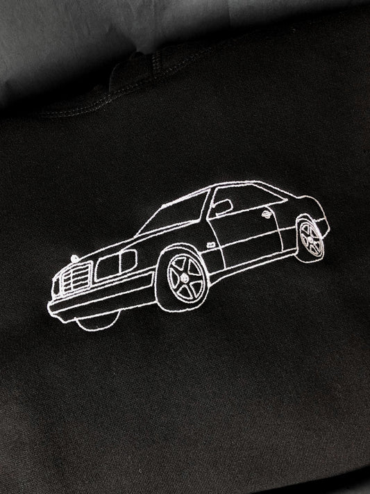 MERCEDES W124 COUPE KOSZULKA