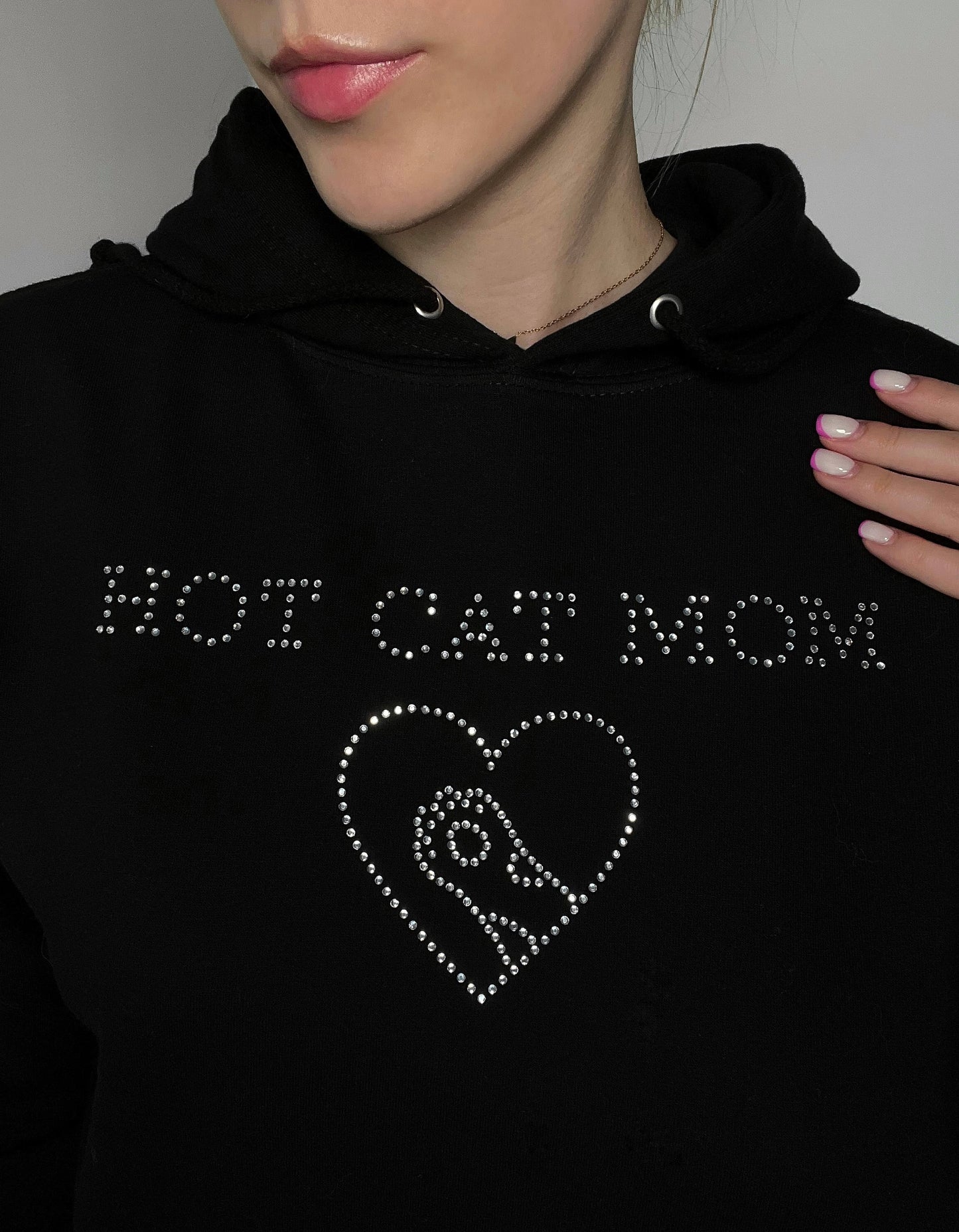 HOT CAT MOM DIAMENCIKI KOSZULKA