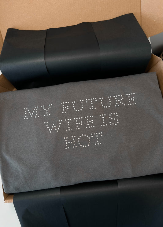 MY FUTURE WIFE IS HOT DIAMENCIKI KOSZULKA