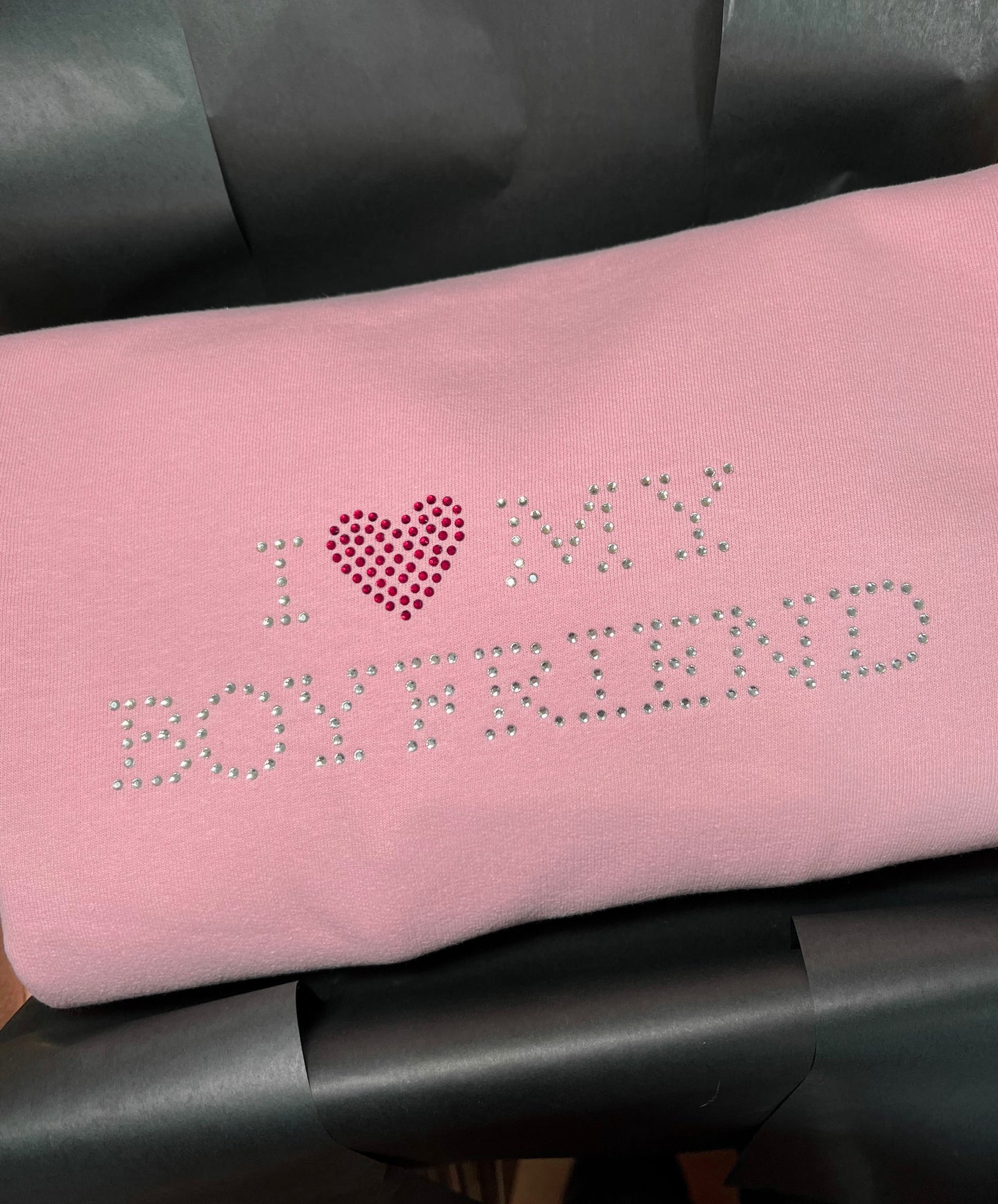 I ❤️ MY BOYFRIEND DIAMENCIKI BLUZA