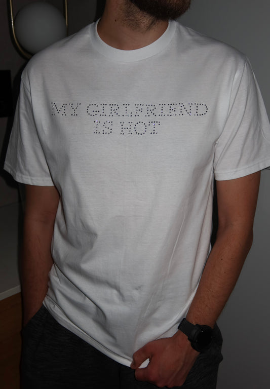 MY GIRLFRIEND IS HOT DIAMENCIKI KOSZULKA