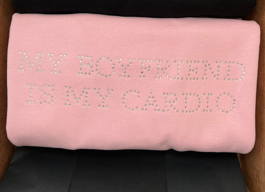 MY BOYFRIEND IS MY CARDIO JASNORÓŻOWA ROZMIAR S OUTLET