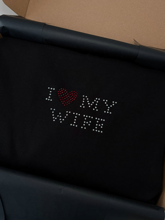 I ❤️ MY WIFE DIAMENCIKI  KOSZULKA