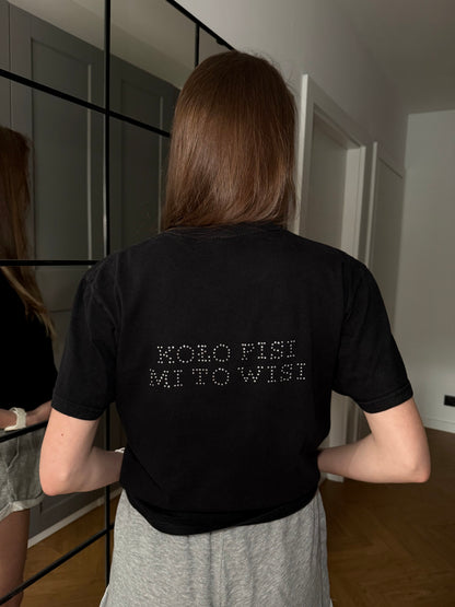 KOŁO PISI MI TO WISI DIAMENCIKI KOSZULKA
