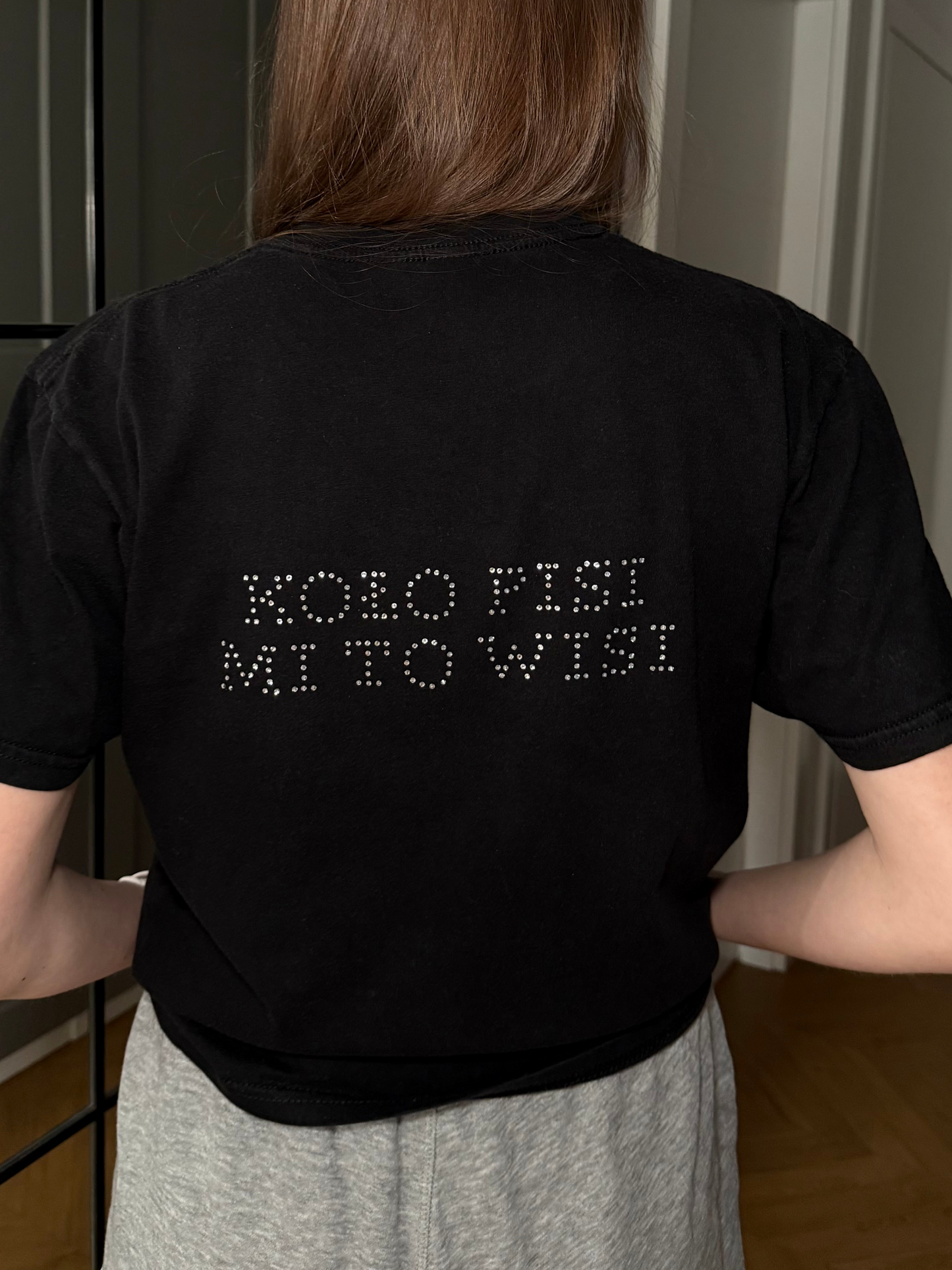 KOŁO PISI MI TO WISI DIAMENCIKI KOSZULKA