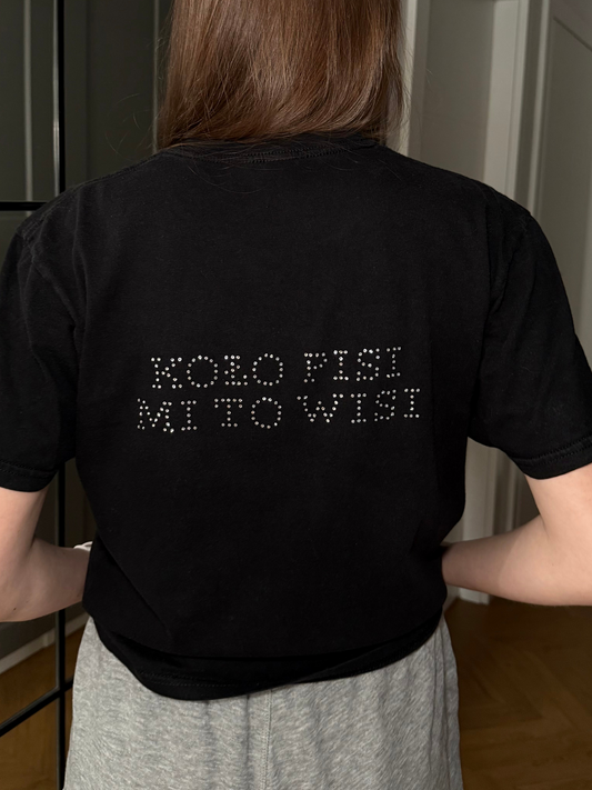 KOŁO PISI MI TO WISI DIAMENCIKI KOSZULKA