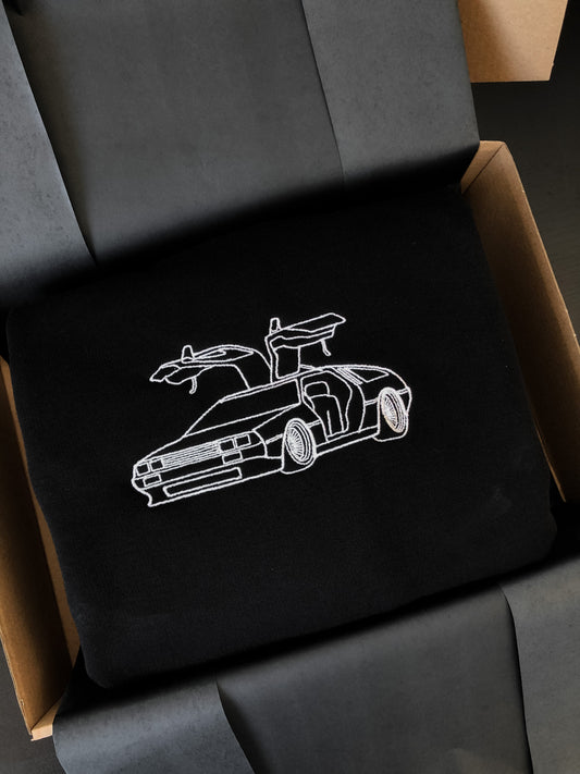 DELOREAN DMC-12 KOSZULKA